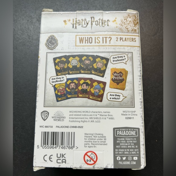 HAPPY POTTER who is it card game trivia box NIB - Picture 3 of 3